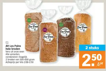 Albert Heijn Les pains hele broden aanbieding
