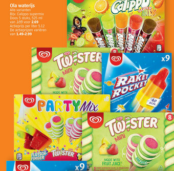 Albert Heijn Ola waterijs aanbieding