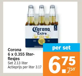 Albert Heijn Corona 6 x 0.355 literflesjes aanbieding