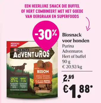 Delhaize Biosnack voor honden aanbieding