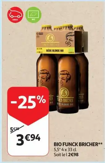 Auchan BIO FUNCK BRICHER aanbieding