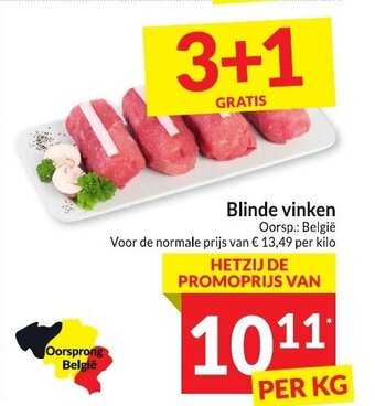 Intermarché Blinde vinken aanbieding