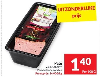 Intermarché Paté aanbieding