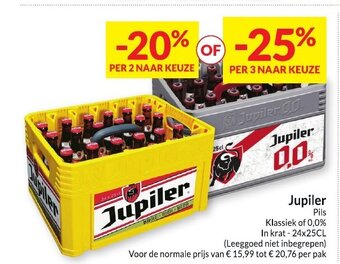 Intermarché Jupiler aanbieding