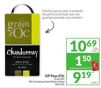 Intermarché IGP Pays d'Oc aanbieding