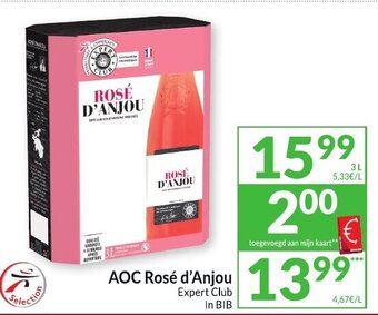 Intermarché AOC ROSÉ D'ANJOU aanbieding