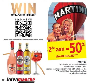 Intermarché Martini aanbieding