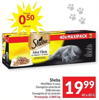 Intermarché Sheba aanbieding