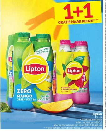 Intermarché Lipton aanbieding
