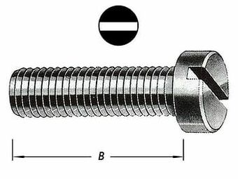 Multi bazar Metaalbouten Cil.Kop Inox M4X10Mm aanbieding