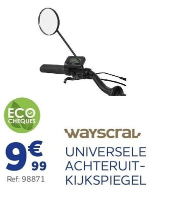 wayscral RÉTROVISEUR UNIVERSEL