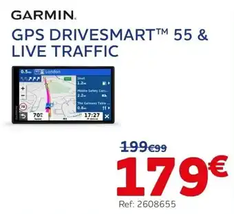 Gps drivesmart™ 55 & live traffic