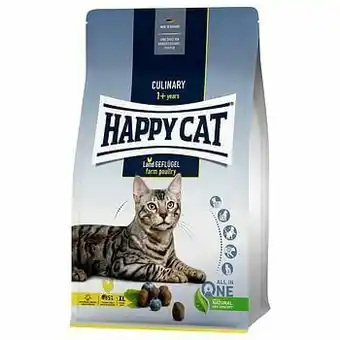 Zooplus Happy Cat Culinary Adult Land-Geflügel (Kip) Kattenvoer - 1,3 kg aanbieding
