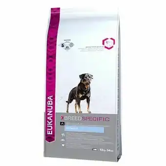 Zooplus Eukanuba Breed Specific Rottweiler Hondenvoer - 2 x 12 kg aanbieding