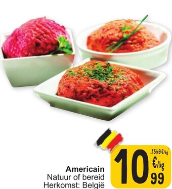 Cora Americain Natuur of bereid aanbieding