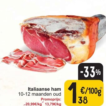 Cora Italiaanse ham 100g aanbieding