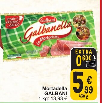 Cora GALBANI Mortadella 430g aanbieding