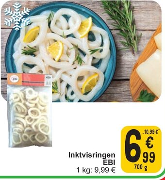Cora EBI Inktvisringen 700g aanbieding