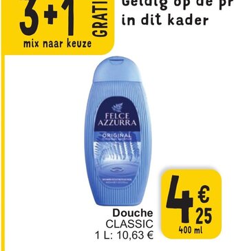 Cora FELCE AZZURRA Douche CLASSIC 400ml aanbieding