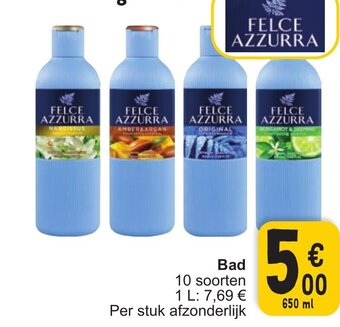 Cora FELCE AZZURRA Bad 650ml aanbieding