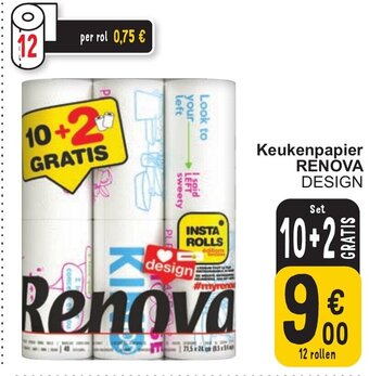 Cora RENOVA Keukenpapier aanbieding