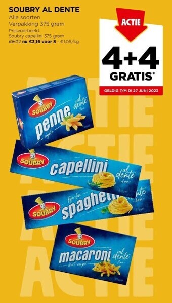 Jumbo Soubry al dente aanbieding