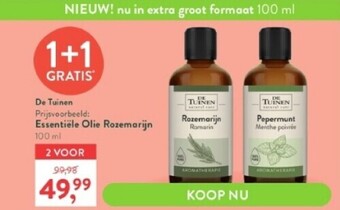 Holland & Barrett Essentièle olie rozemarijn 100 ml aanbieding