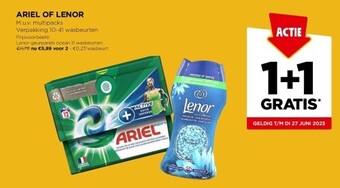 Jumbo Ariel of lenor aanbieding