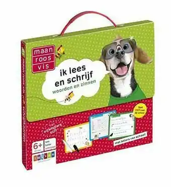 Maan Roos Vis ik lees en schrijf woorden en zinnen