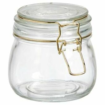 Kwantum Voorraadpot Glas Goud aanbieding
