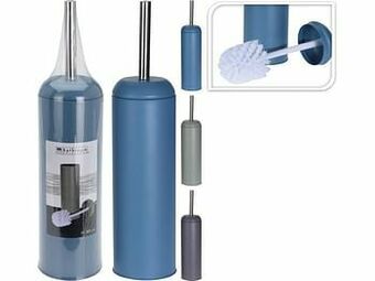 Toiletborstel In Houder D9.3Xh40Cm Metaal 3 Assortiment Prijs Per Stuk Kleur