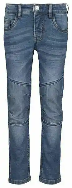 HEMA HEMA Kinderjeans Jogdenim Regular Fit Middenblauw (middenblauw) aanbieding