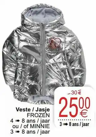 Cora Veste - jasje frozen aanbieding
