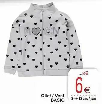 Cora Gilet - vest basic aanbieding