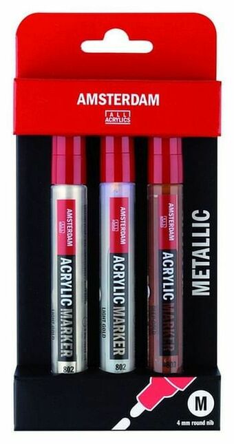 Multi bazar Talens Art Creation Marker Metal Set 3X4Mm aanbieding