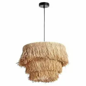 Kwantum Hanglamp Raffie Naturel aanbieding
