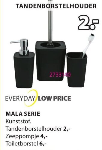 Jysk Mala serie aanbieding