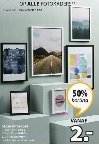 Jysk Oscar fotokader aanbieding