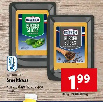 Lidl MCENNEDY Smeltkaas aanbieding