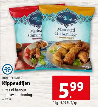 Lidl 1001 DELIGHTS Kippendijen aanbieding