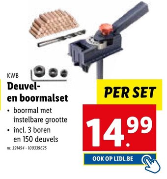 KWB Deuvel-en boormalset