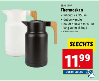 Lidl ERNESTO Thermoskan aanbieding