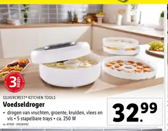 Lidl SILVERCREST KITCHEN TOOLS Voedseldroger aanbieding