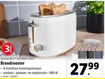 Lidl SILVERCREST® KITCHEN TOOLS Broodrooster aanbieding