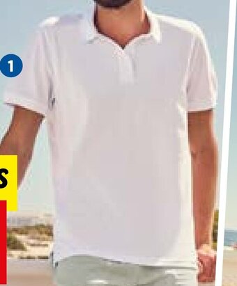 Lidl LIVERGY Katoenen polo aanbieding