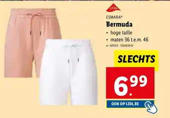 Lidl ESMARA Bermuda aanbieding