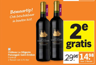 Albert Heijn Château la diligente puisseguin saint-émilion aanbieding