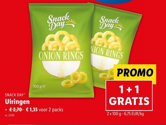 Lidl SNACK DAY Uiringen aanbieding