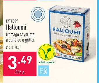 ALDI LYTTOS Halloumi 225g aanbieding