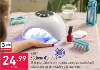 ALDI QUIGG Sècheur d'ongles aanbieding